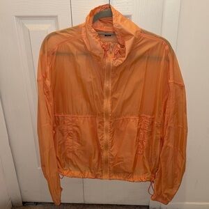 Orange Women's Nylon quick-dry Jacket